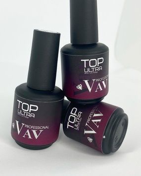 Топ ультра з УФ фільтром без липкого шару VAV PROFESSIONAL / Top ultra with UV filter VAV PROFESSIONAL top-u фото