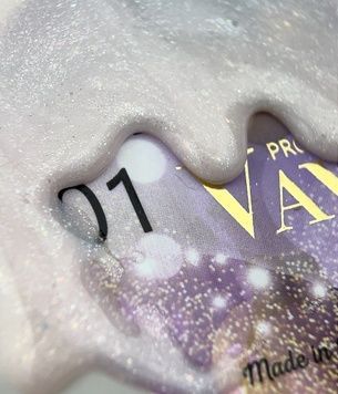 Сяючий гель 01 VAV PROFESSIONAL / Sparkly gel 01 VAV PROFESSIONAL SBG фото